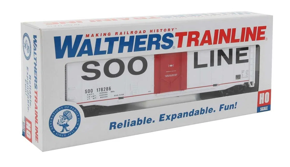 WALTHERS Spur HO 50` Boxcar Soo Line