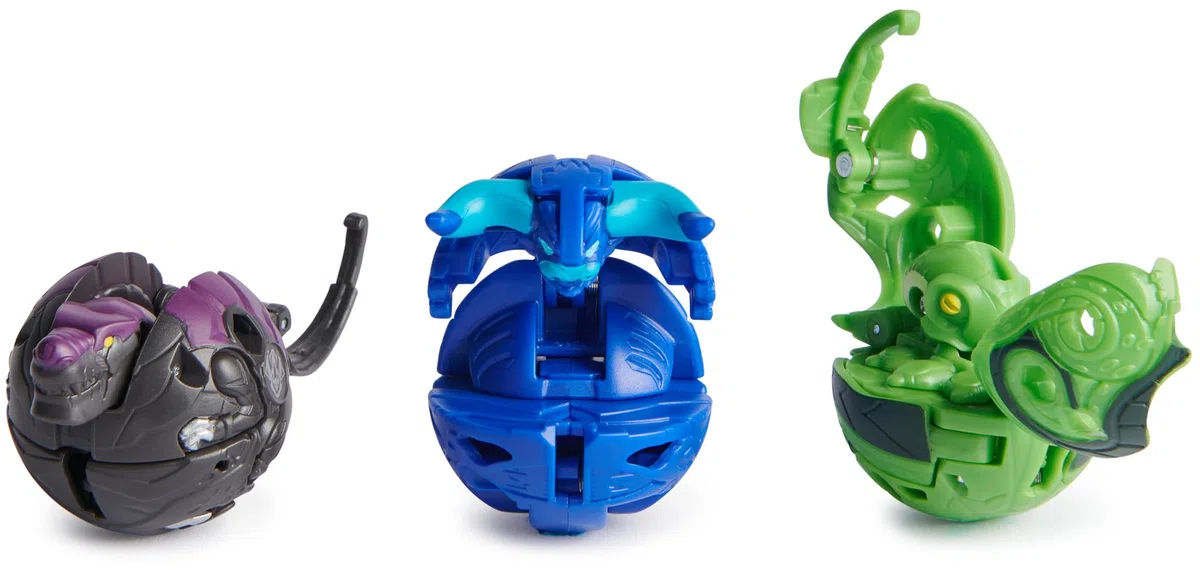 Bakugan 3.0 Battle Pack mit 5 Bällen, individuell zusammenstellbare Actionfiguren mit Charakterkarten zum Sammeln, unterschiedliche Varianten, für Kinder ab 6 Jahren