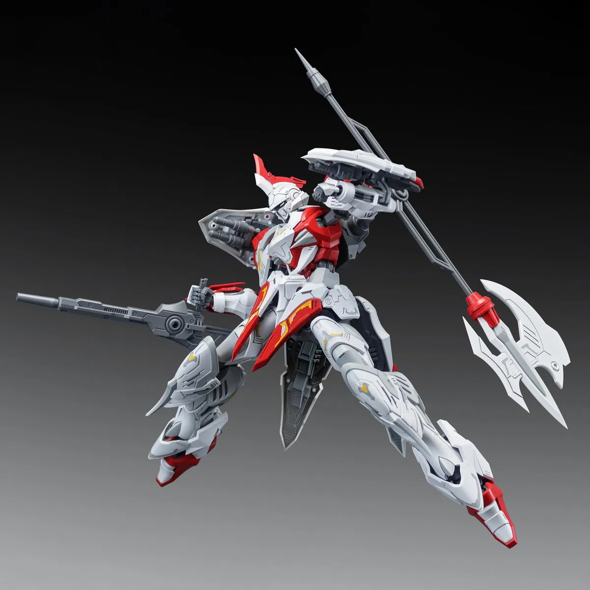 GWTCTOY 1:144 Plastik-Actionfiguren-Bausätze, Soul Spear Lamorak, 16 cm großes Mecha-Modell