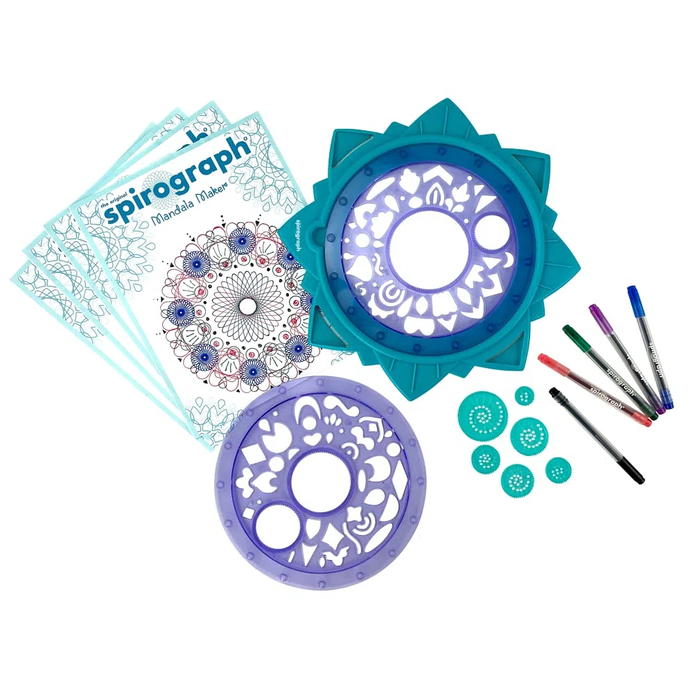Spirograph Mandala-Maker – einfache Möglichkeit zum Kreieren zahlloser Mandala-Designs