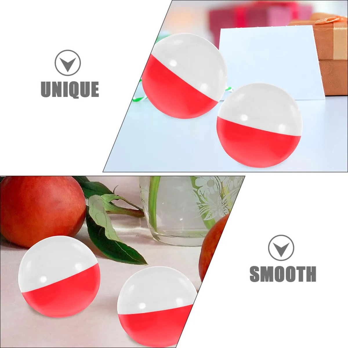 jojofuny 50 Stücke Lotterie Kugeln Bälle zum Öffnen Befüllen Bunt Bingo Kugeln Ersatz 75mm Teilbare Plastikkugeln Leere Runde Kapseln Lottobälle Tischtennisbälle Gewinnspiel Glücksspiel Spiel