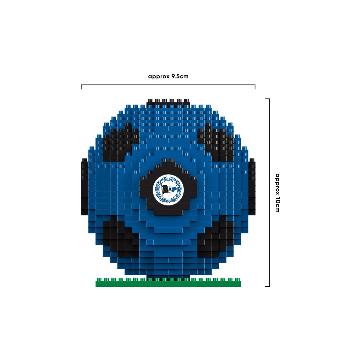 FOCO Offizielles Lizenzprodukt Arminia Bielefeld FC BRXLZ-Steine 3D-Fußball BAU-Set