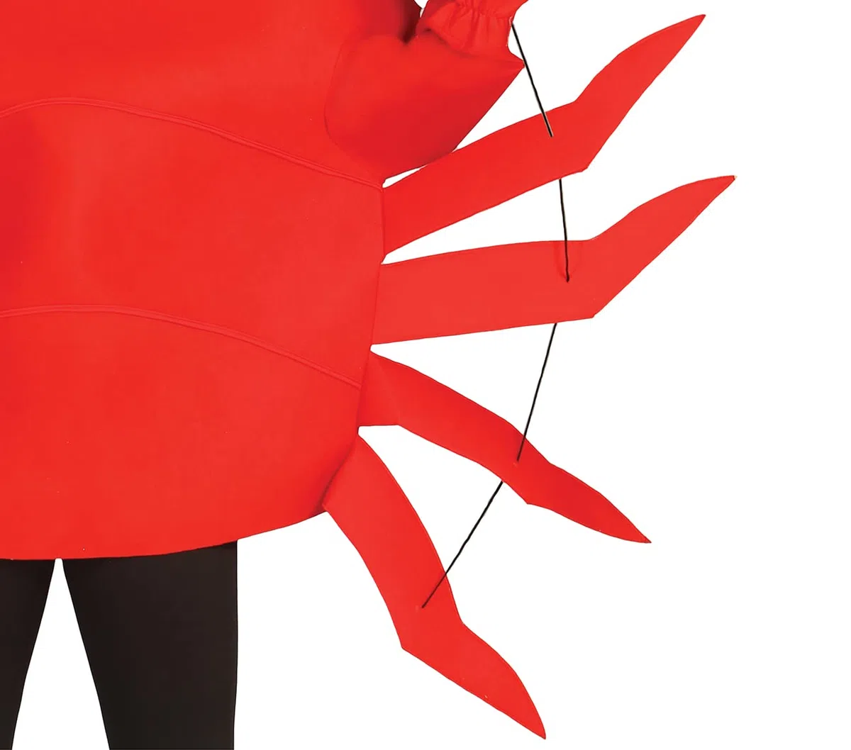 FIESTAS GUIRCA | Krebs Kostüm für Erwachsene - Anzug und Handschuhe - Tierkostüme für Halloween, Karneval und Kostümpartys - Ideal für Erwachsene Unisex