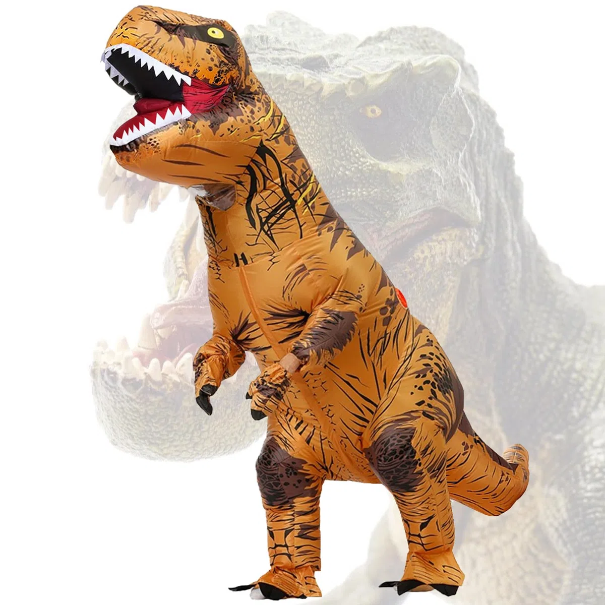 Aufblasbare Dinosaurier kostüm Dino Trex Kostüm Erwachsene Dino kostüm