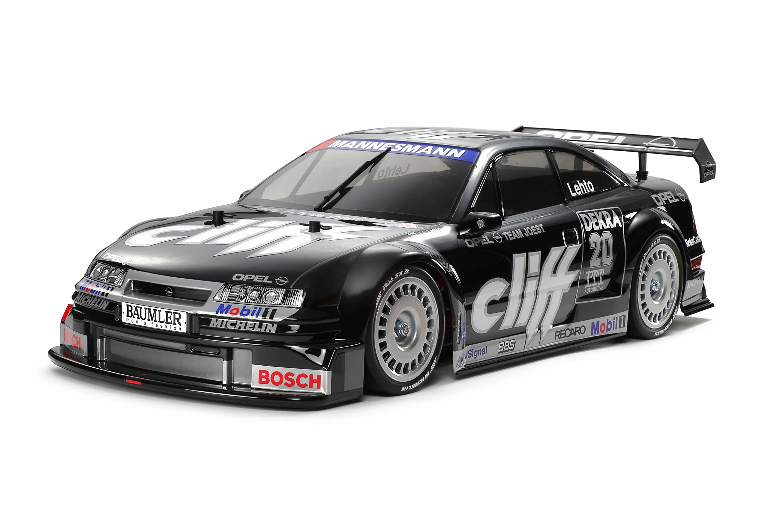 Tamiya 58701 1:10 RC Opel Calibra V6 Cliff (TT-01E) - ferngesteuertes Auto, RC Fahrzeug, Modellbau, Bausatz zum Zusammenbauen, Hobby, Basteln