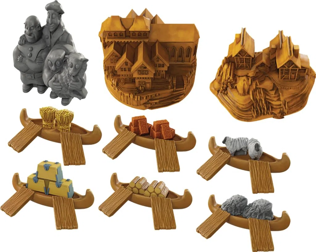 Kosmos – Asmodee – Catan – 3D Deluxe Edition – Gesellschaftsspiele – Strategiespiele – Entwicklungsspiel ab 10 Jahren – 3 bis 4 Spieler – französische Version
