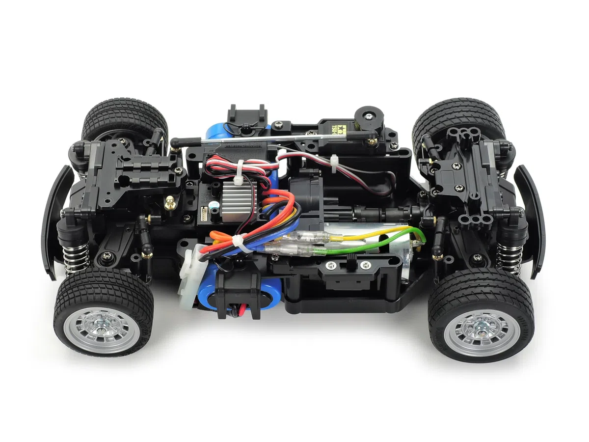 TAMIYA 47499 1:10 RC Opel Kadett GT/E Rallye MB-01 - ferngesteuertes Auto, Fahrzeug, Modellbau, Zusammenbauen, Hobby, RC Bausatz, vorlackiert