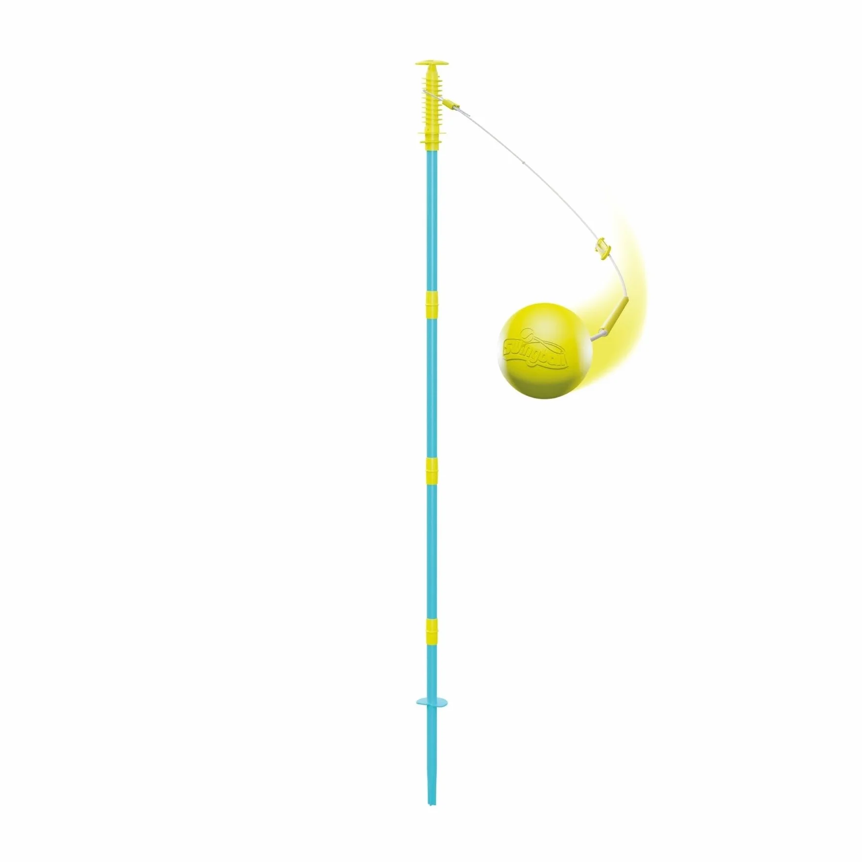 Swingball 7290AM 2 in 1 Multiplay, Tennisspiel, Fußballspiel, für Kinder ab 4 Jahren, Outdoor-Spiele, Gartenspiele