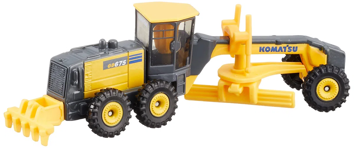 Tomica No.140 Komatsu motor grader GD675-6
