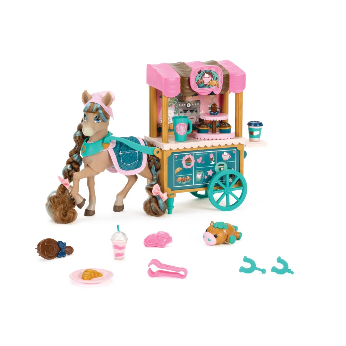 Jakks Pacific Optimal Manes - Optimale Mähne - Bäckerei-Café-Set