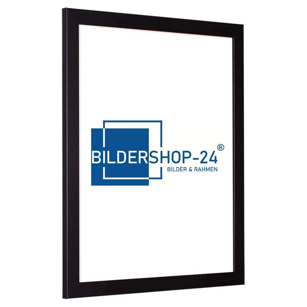 Bildershop-24 Puzzlerahmen Monza 50x70cm Schwarz für ca. 1000 Teile