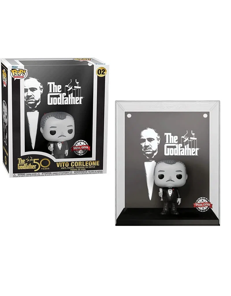 Funko The Godfather 50 Years Movie Cover Display - Vito Corleone Pop! Vinyl Collectible Figure - Limited Edition Exclusive, Rot, 62486