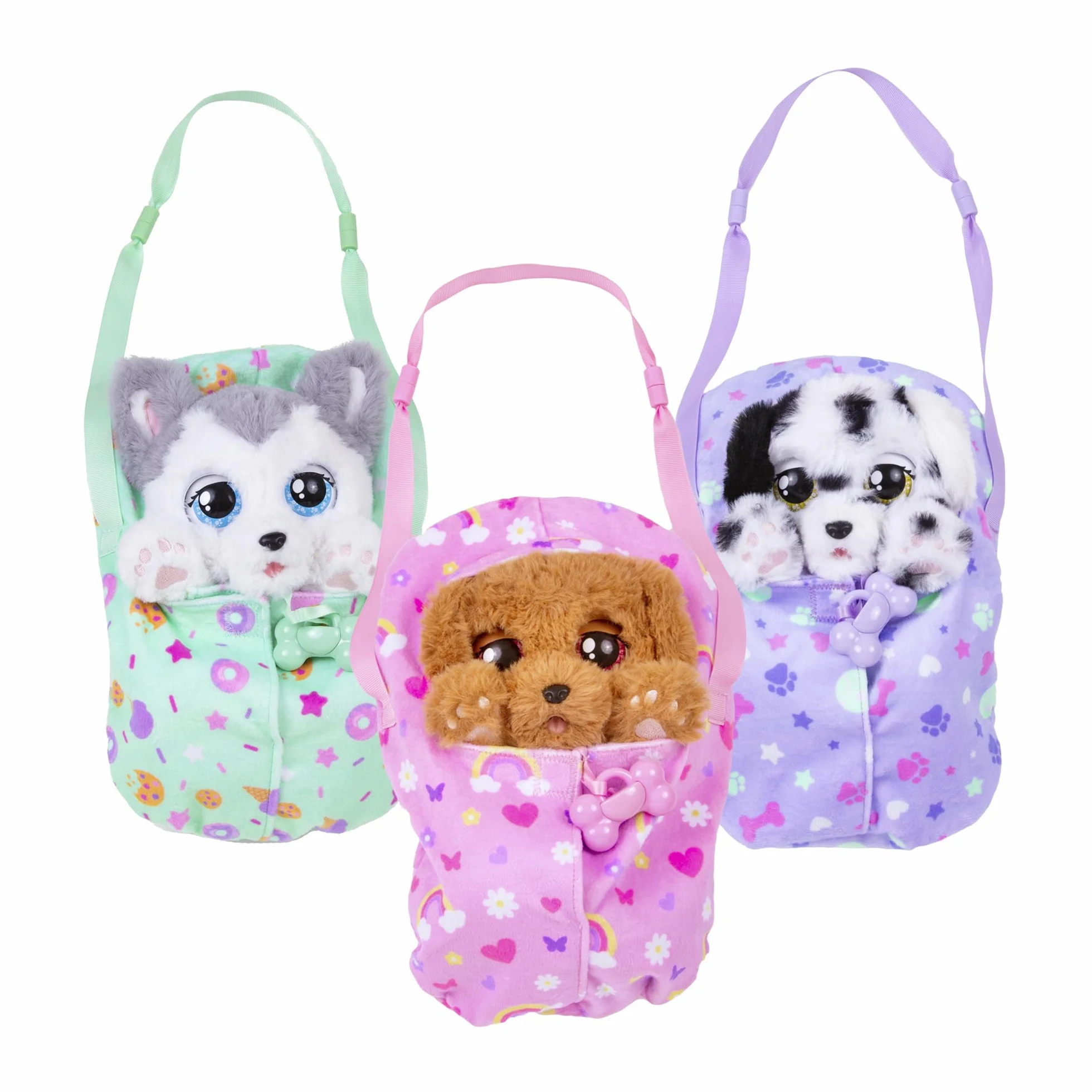 BABY PAWS Cocker - Schlafender Hundewelpe und Interaktives Plüschtier Mit Soundfunktion beim Öffnen und Schließen der Augen, inklusive einer Tragedecke-Geschenk Spielzeug für Kinder ab 18 Monaten