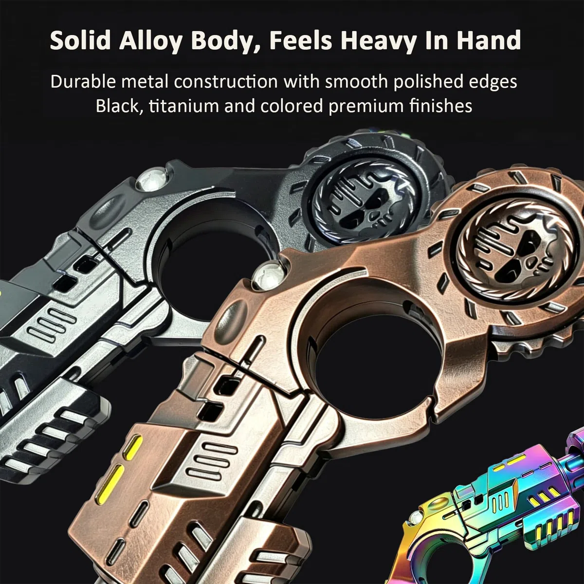 Metall EDC Spielzeugpistole,+ 20 Soft Bullet Anti-Stress Spielzeug Mehrere Spielmodi Soft Bullet Guns Toy with Mini-Stahlscheibe, Zum Sammeln/Verschenken