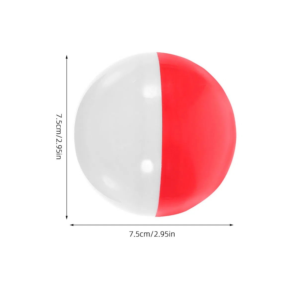 jojofuny 50 Stücke Lotterie Kugeln Bälle zum Öffnen Befüllen Bunt Bingo Kugeln Ersatz 75mm Teilbare Plastikkugeln Leere Runde Kapseln Lottobälle Tischtennisbälle Gewinnspiel Glücksspiel Spiel