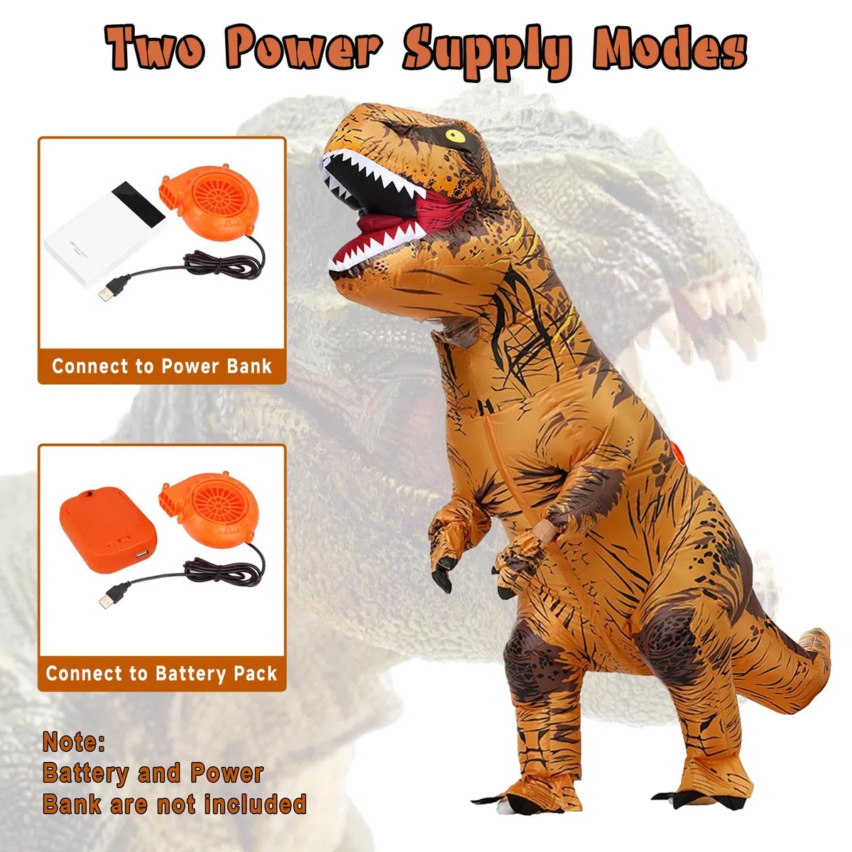 Aufblasbare Dinosaurier kostüm Dino Trex Kostüm Erwachsene Dino kostüm