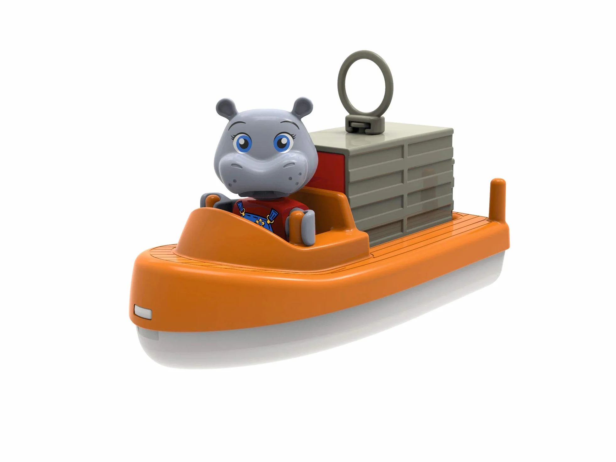 AquaPlay - BoatSet - Zubehör für Wasserbahnen oder Badewanne, 2 Segelboote + 2 Figuren, für Kinder ab 3 Jahren