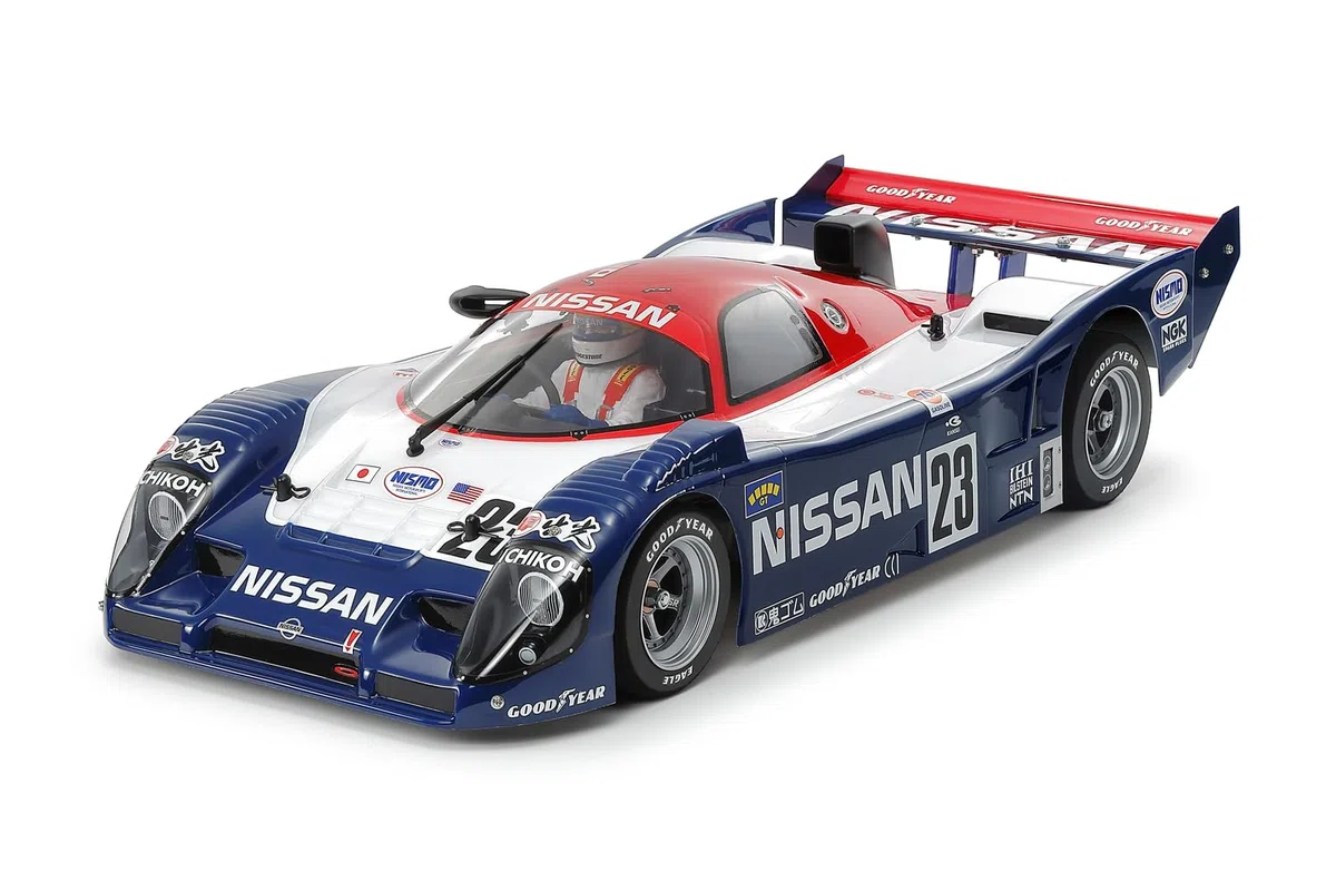 Tamiya 47531 1:10 RC Nissan R91CP 1992 - ferngesteuertes Auto, Fahrzeug, Modellbau, Zusammenbauen, Hobby, RC Bausatz, Ferngesteuertes Auto