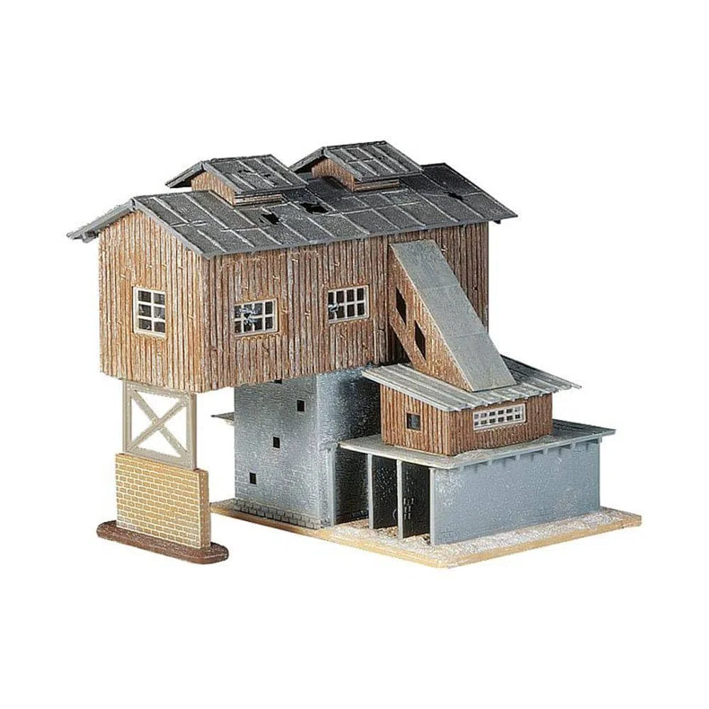 FALLER 222197 - Altes Schotterwerk, Grau, Braun, Beige