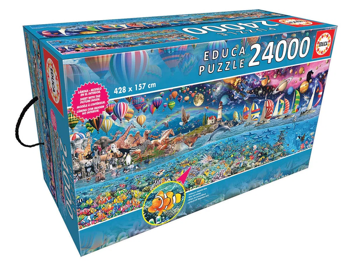 Educa - Puzzle 24000 Teile für Erwachsene | Das große Leben, Inklusive Ersatzteilservice, Solange der Vorrat reicht. Royce B. Mcclure. Puzzle für Erwachsene ab 14 Jahren (13434)
