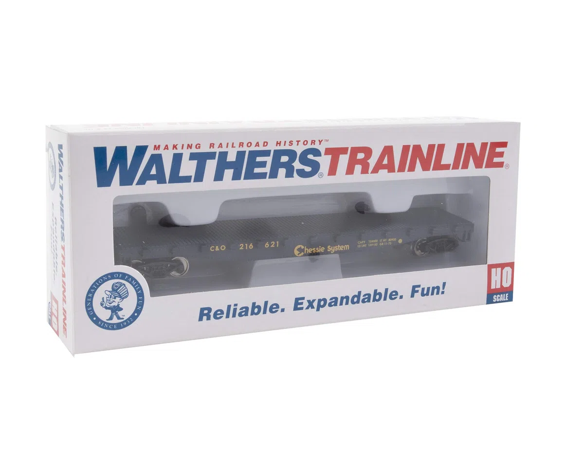 Walthers Spur H0 Flatcar Chessie System