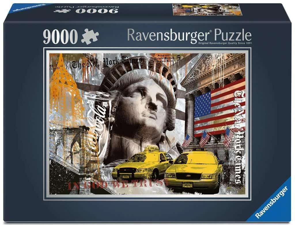 Ravensburger Puzzle 17803 - Metropole New York City 9000 Teile