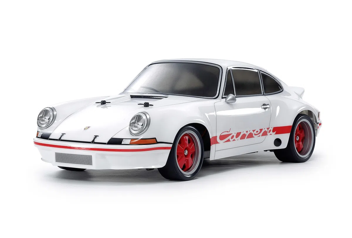 Tamiya 58740 1:10 1:10 RC Porsche Carrera RSR 2.8 BT-01 - ferngesteuertes Auto, Fahrzeug, Modellbau, Zusammenbauen, Hobby, RC Bausatz, unlackiert