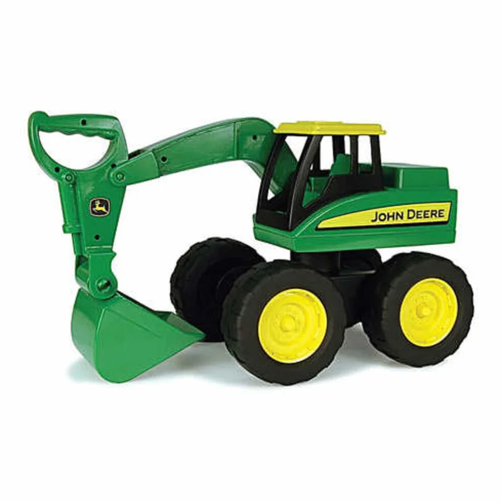 JOHN DEERE 35765M6 Spielzeugtraktor John Deere Big Scoop in grün, stabiler & robuster Kinderspielzeug Bagger aus Kunststoff für den Sandkasten, zum Spielen und Sammeln, ab 3 Jahre, Kinder Autos, Spielzeug für Jungen