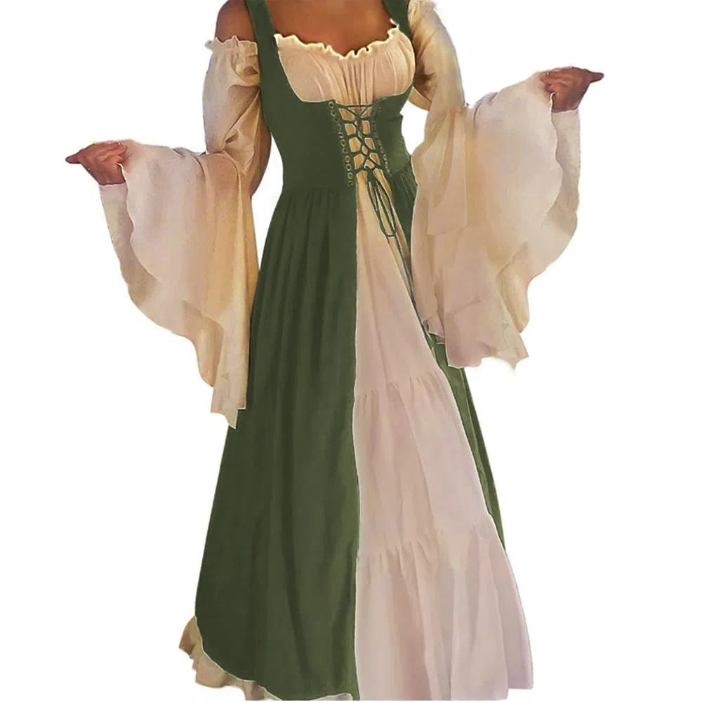 Aibaowedding Renaissance Kleid Damen Mittelalter Kleid Mittelalter Kostüme Damen