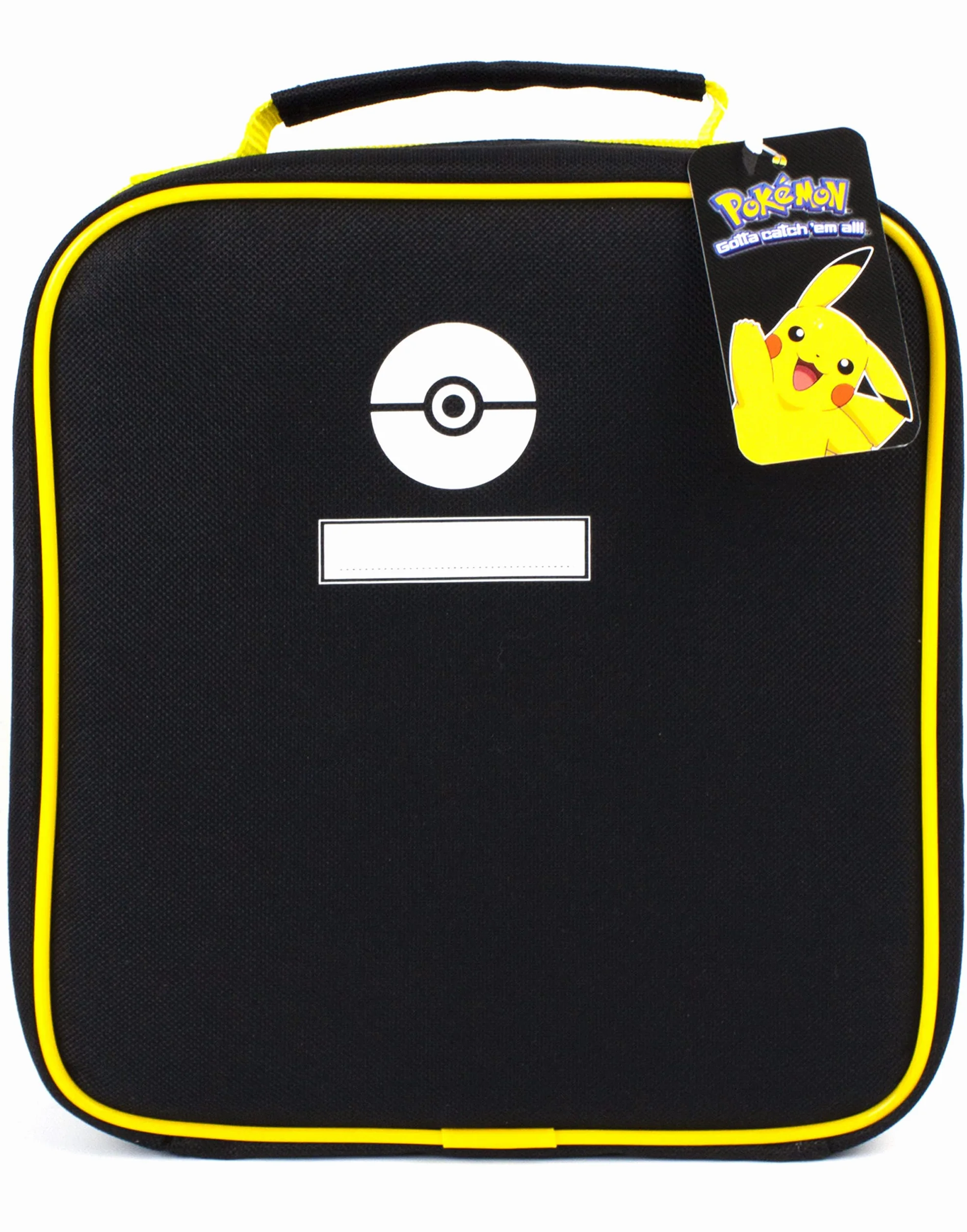 Pokemon Lunchtaschen-Set | Abenteuer mit Pikachu, Bulbasaur, Squirtle, Charmander | 5-teilige Schulessentasche mit BPA-freier Wasserflasche und Snacktöpfen | Spaß in Einheitsgröße