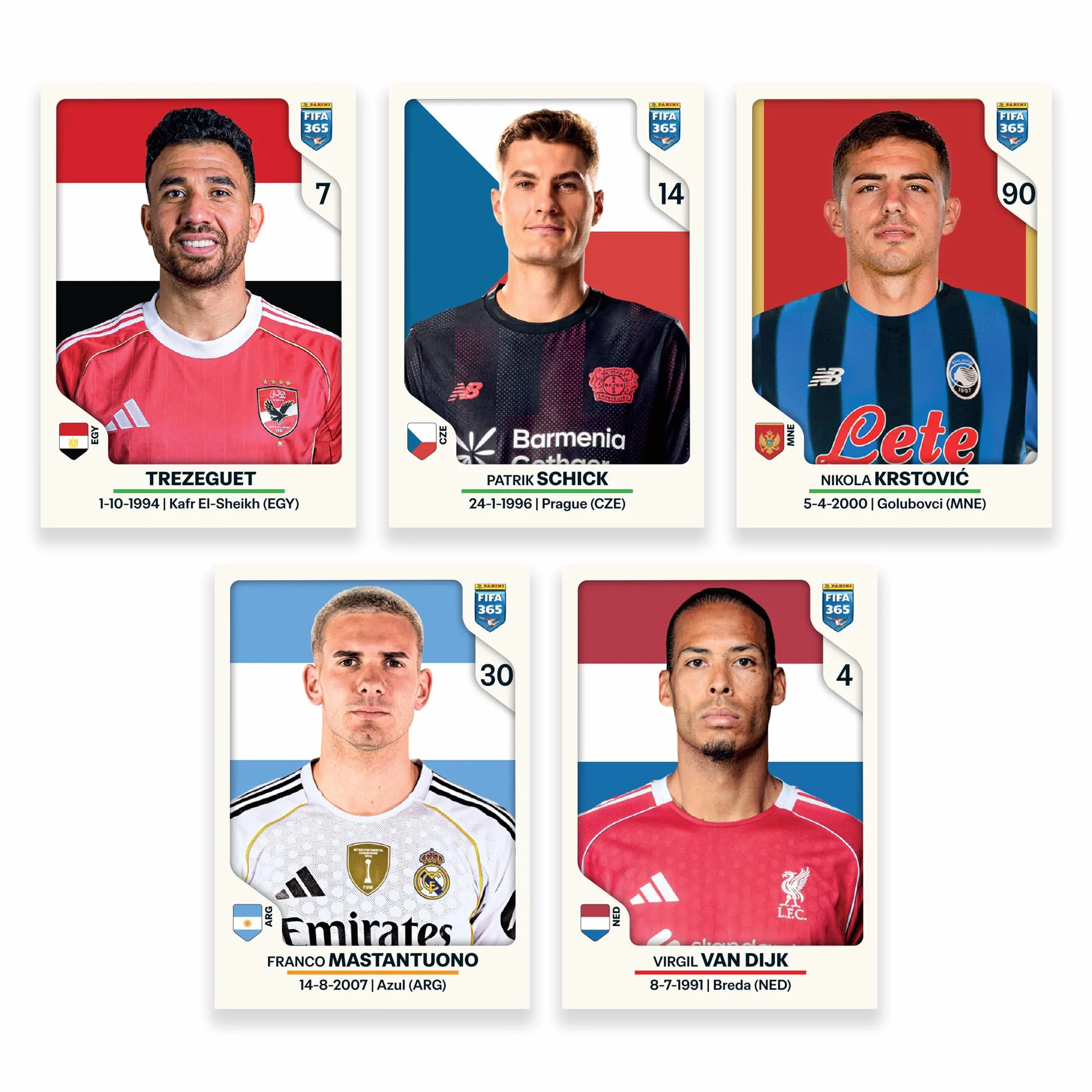 Panini FIFA 365 2026 Sticker Box mit 36 Hüllen