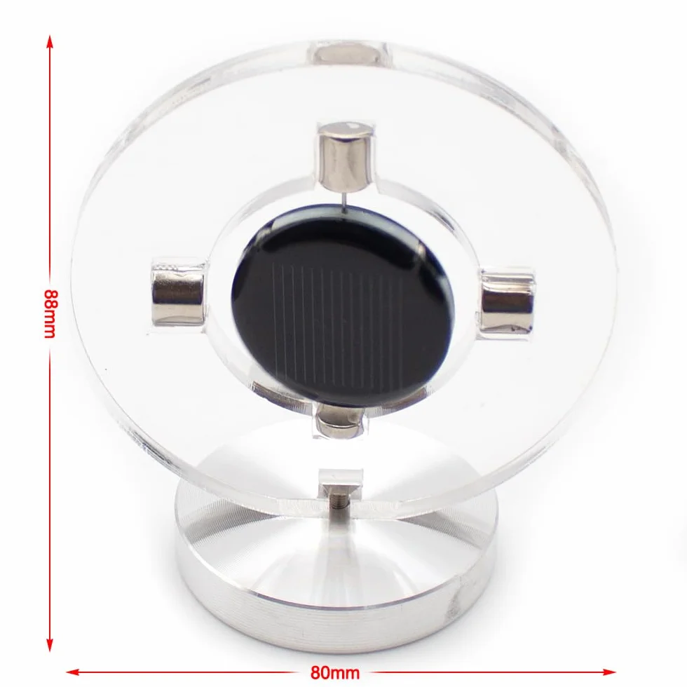 Toplionace Hochempfindlicher Solarbetriebener Magnetschwebemotor Als Schreibtischdeko – Mendocino-Motor, Kreatives Schwebendes Technik-Gadget