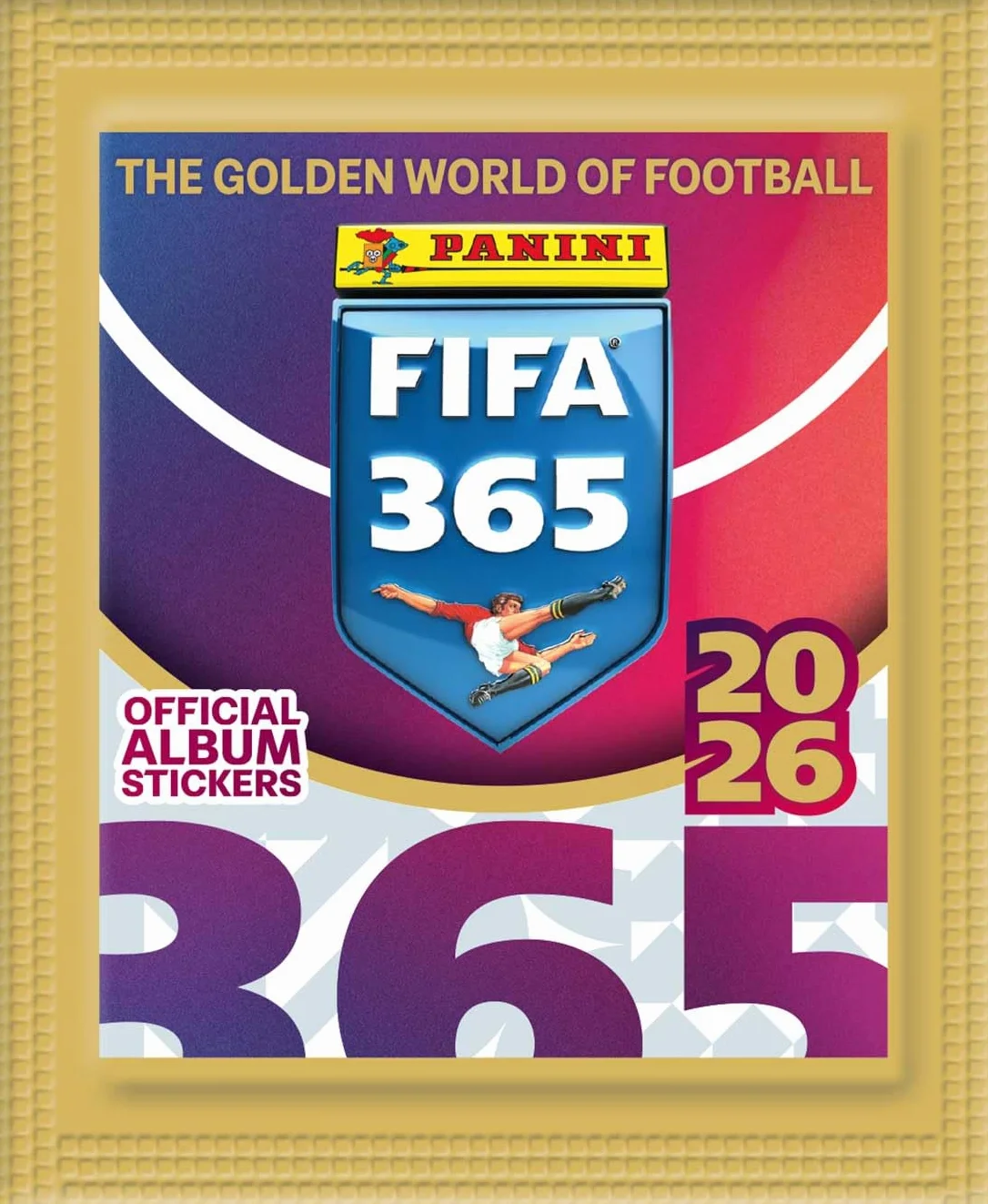 Panini FIFA 365 2026 Sticker Box mit 36 Hüllen