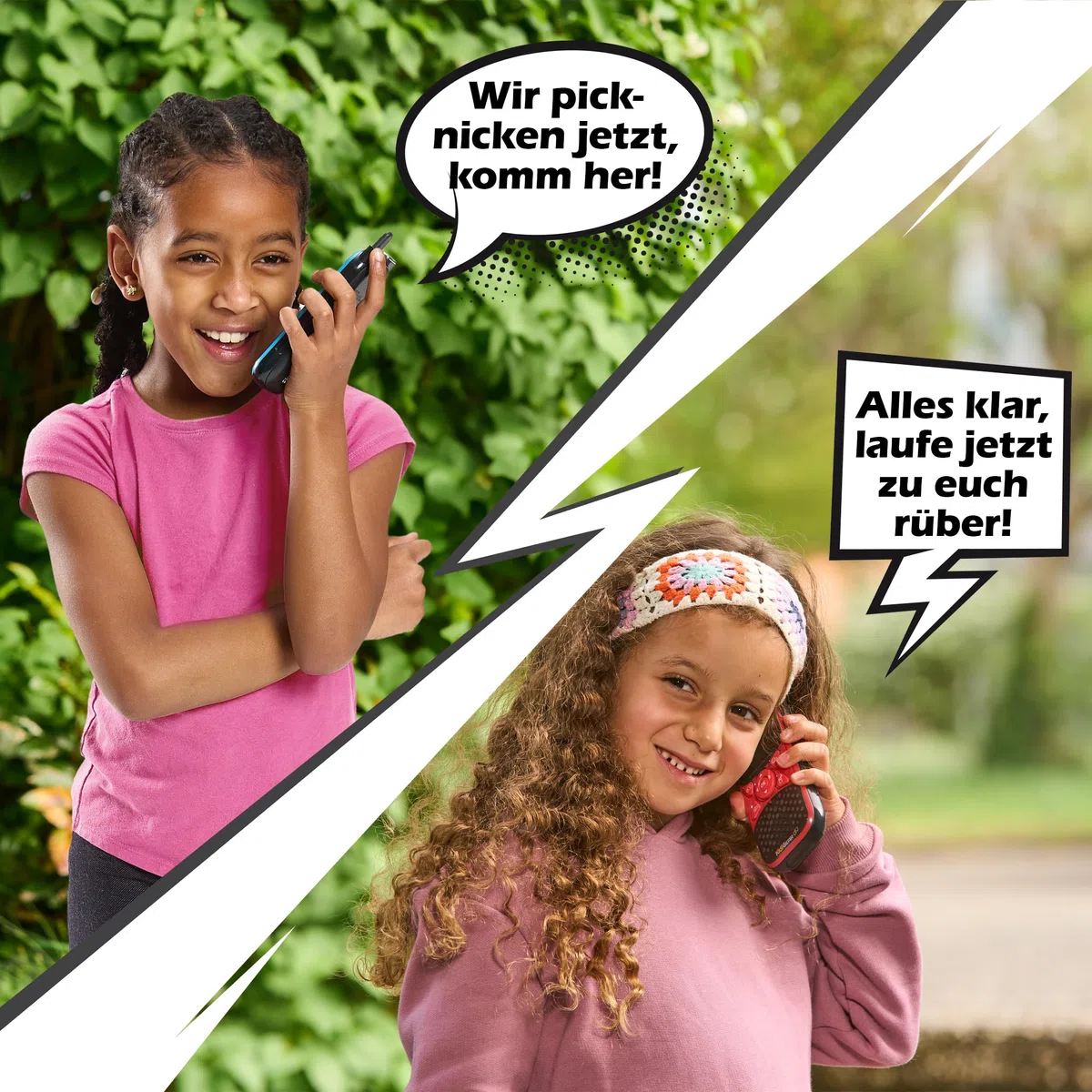 VTech KidiTalkie Explorer - 2X Walkie-Talkie 8-in-1 für Kinder