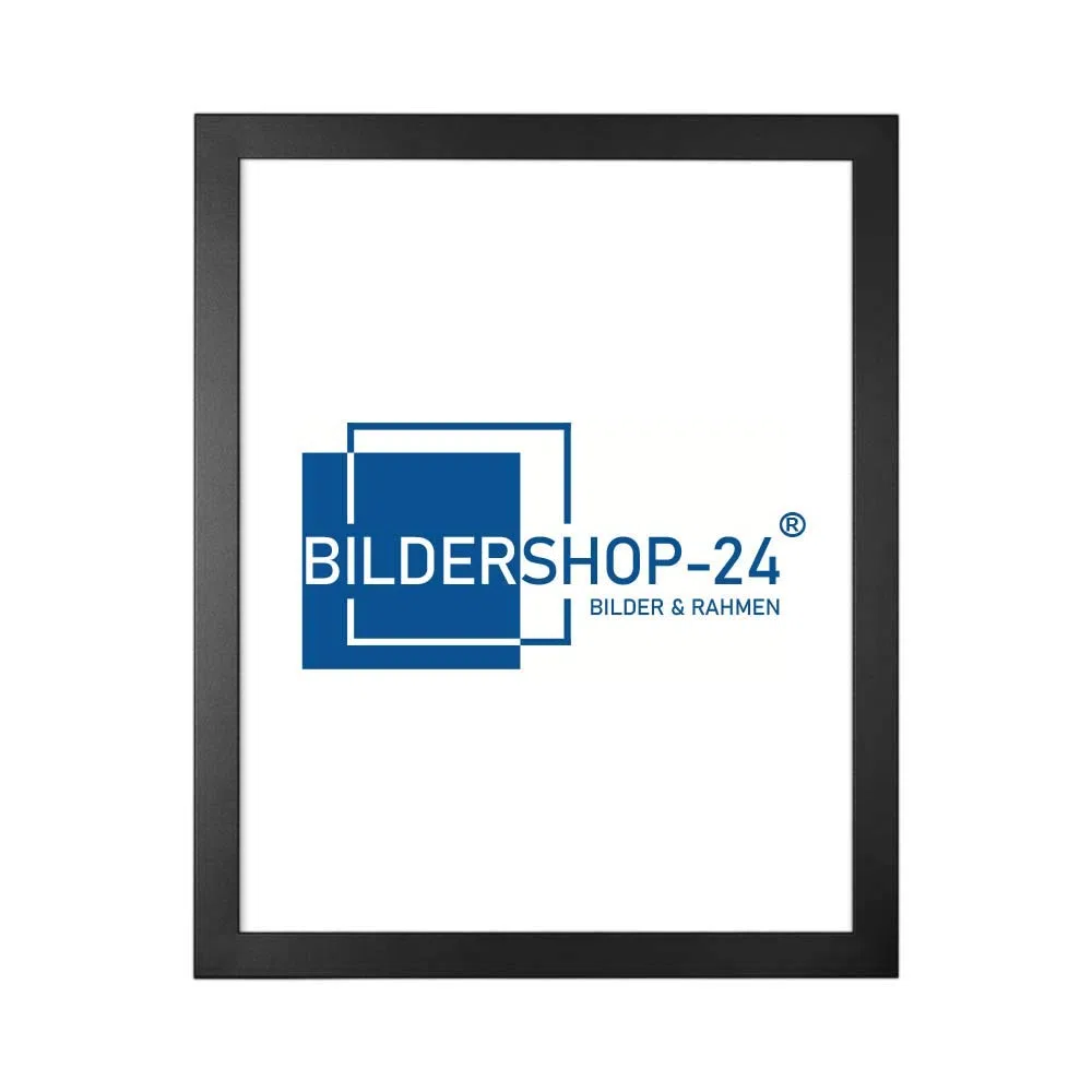 Bildershop-24 Puzzlerahmen Monza 50x70cm Schwarz für ca. 1000 Teile