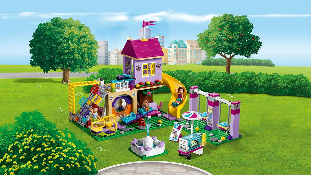 LEGO Friends 41325 Heartlake City Spielplatz Konstruktionsspielzeug
