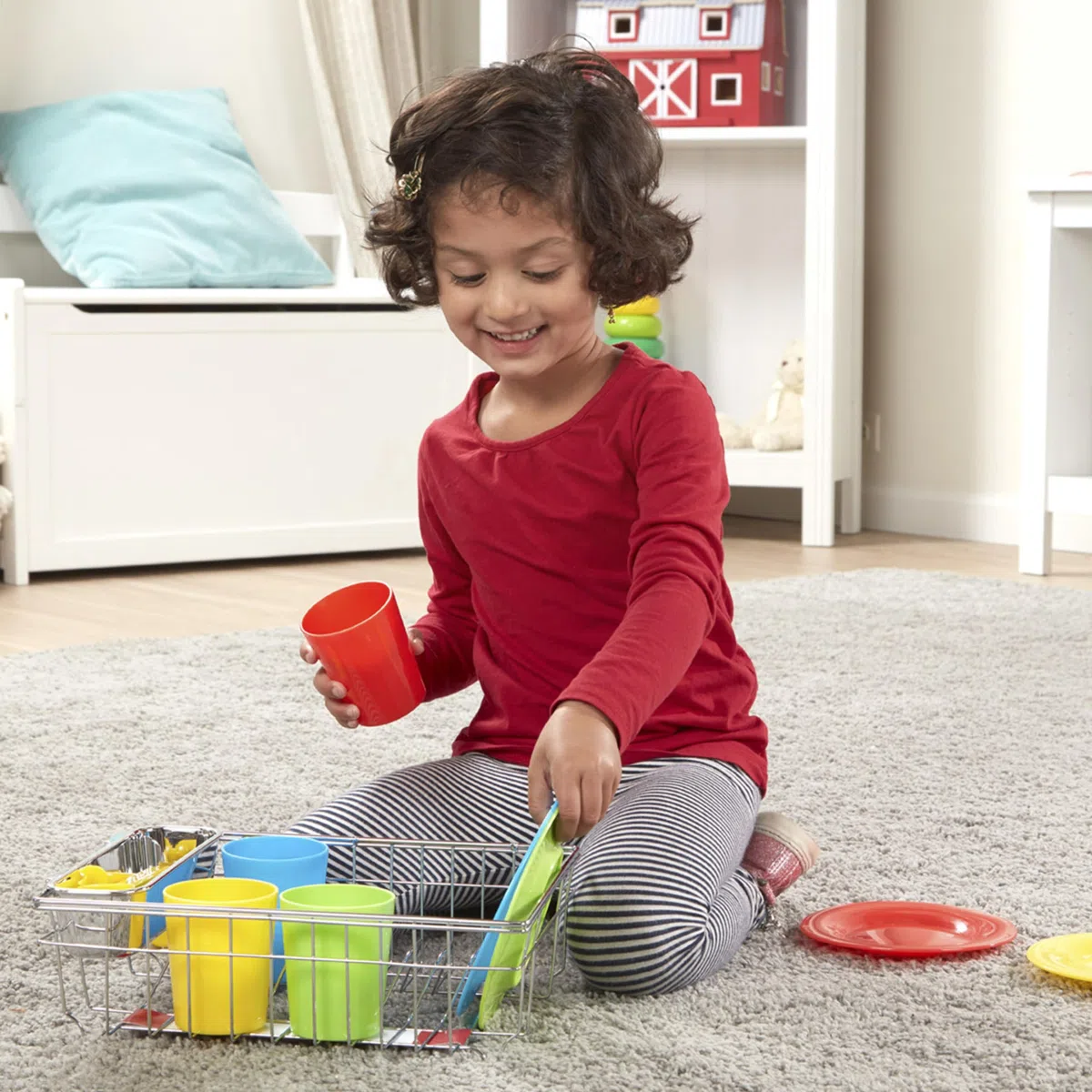 Melissa & Doug Geschirr-Abwasch-Set