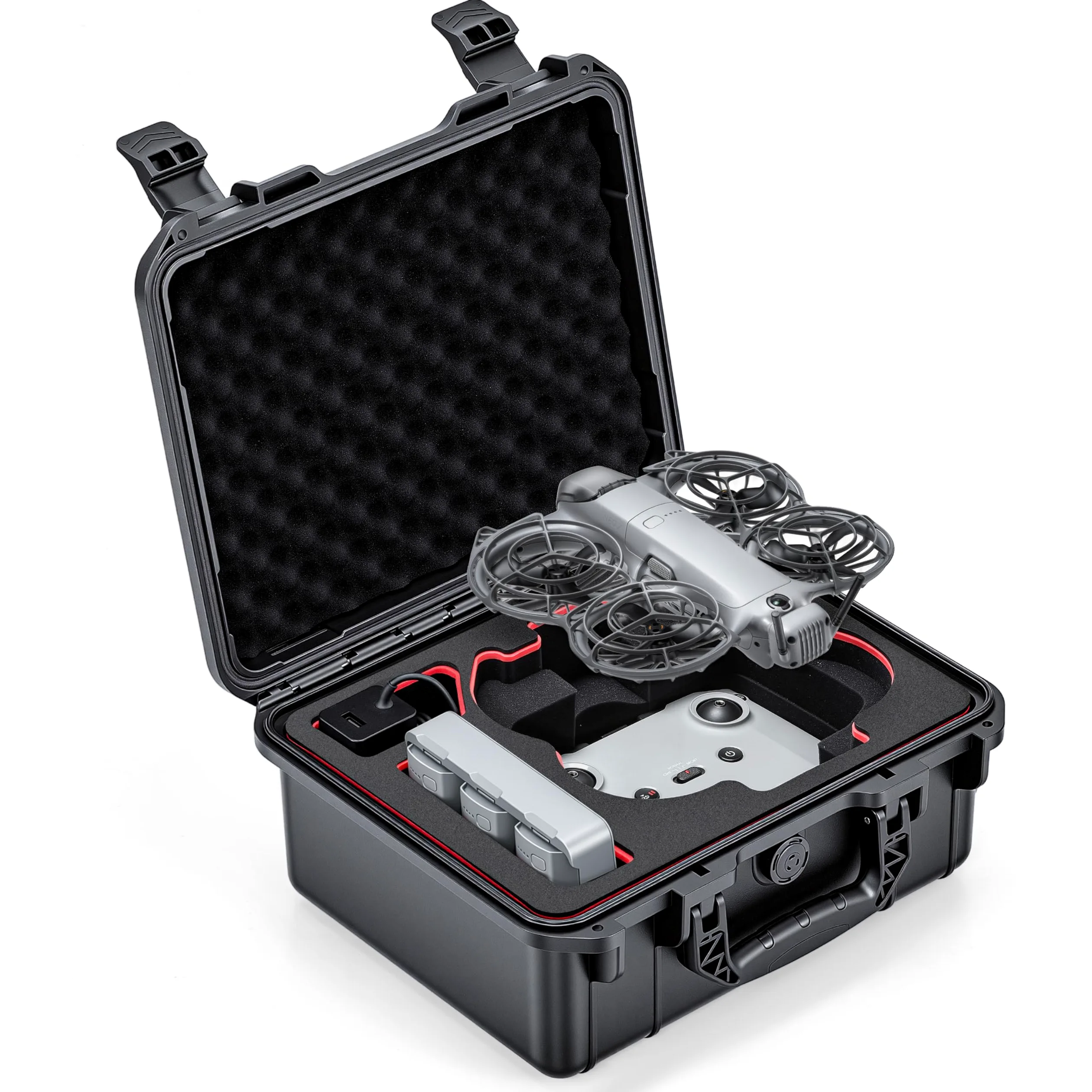 STARTRC Neo 2 Koffer,wasserdichte Hartschalen Tasche für DJI Neo 2 Fly More Combo Zubehör für RC-N Controller [NUR Koffer]