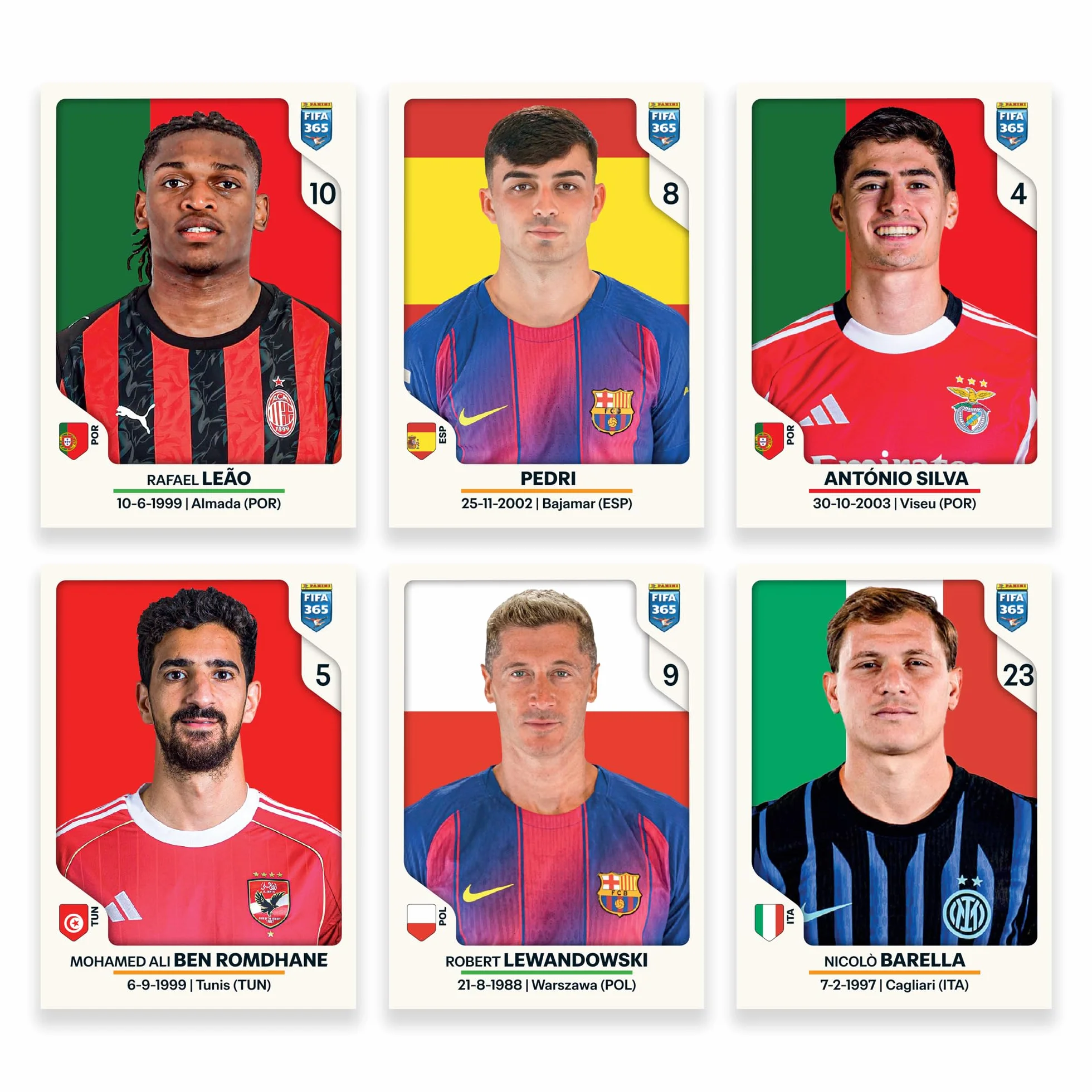 Panini FIFA 365 2026 Sticker Box mit 36 Hüllen