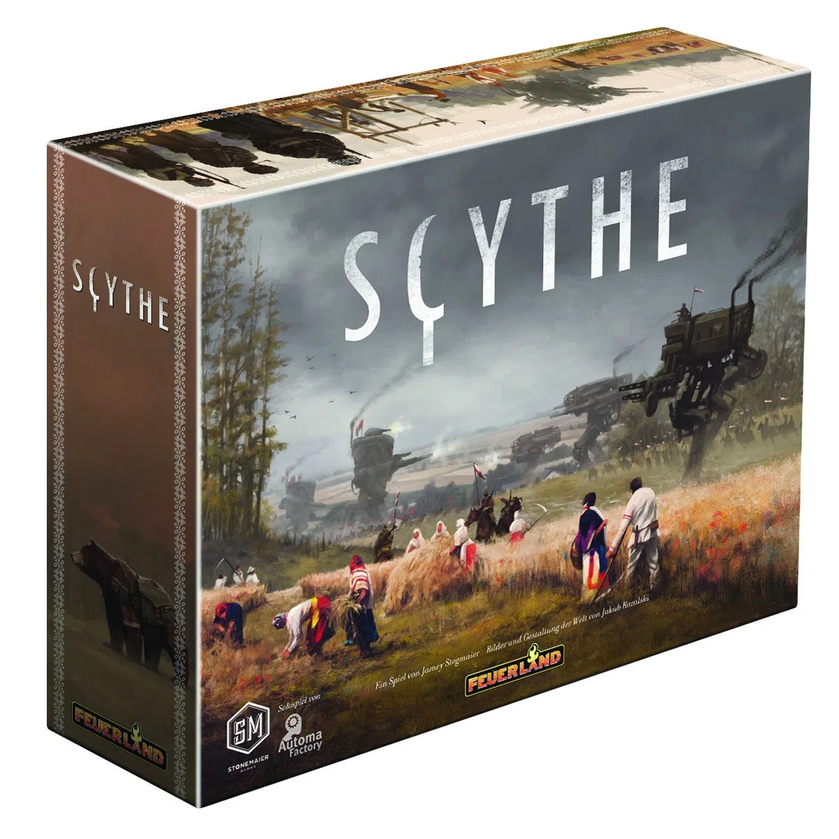 Feuerland Spiele 10 - Scythe & 22 - Scythe Aufstand der Fenris