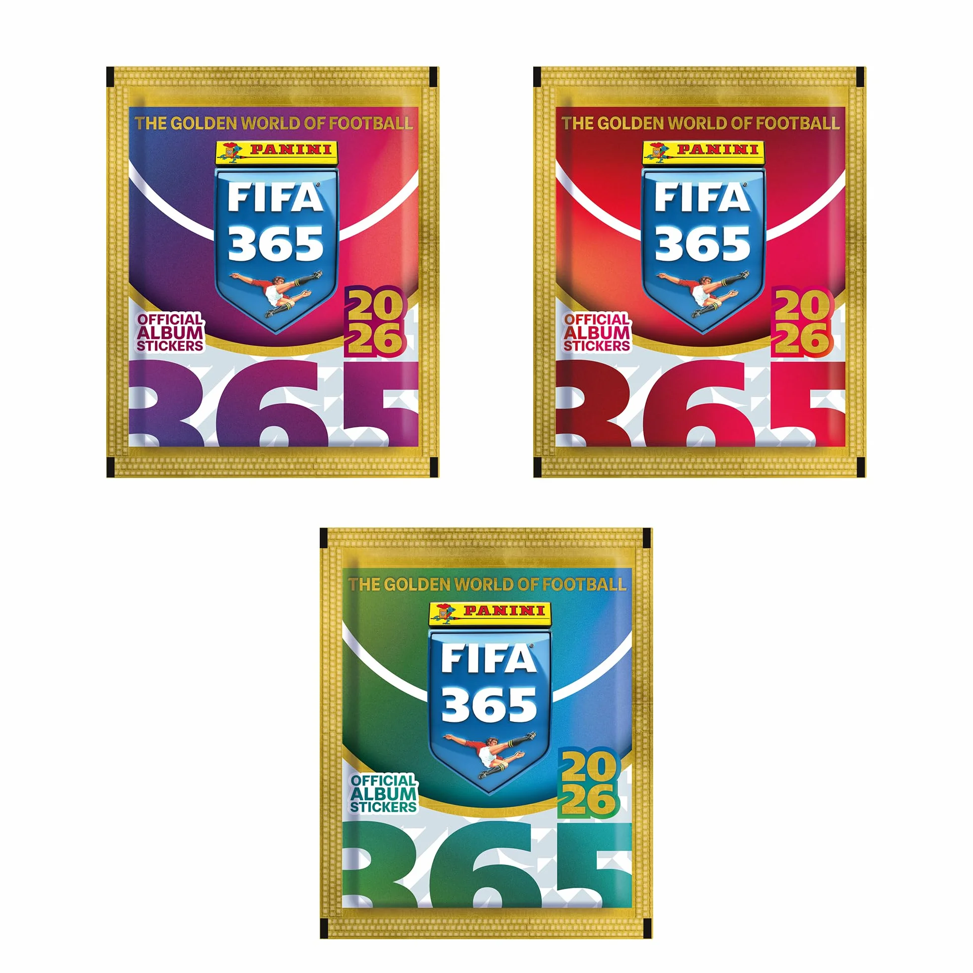 Panini FIFA 365 2026 Sticker Box mit 36 Hüllen