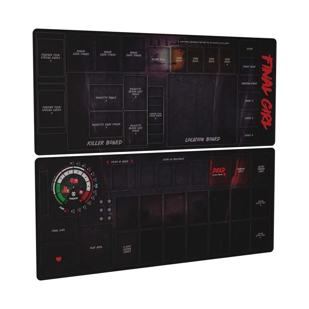 Van Ryder Games | Final Girl Season 2 Game Mat Bundle Thematic Game in English | Set of 2 | Compatible with al Films in The Collection