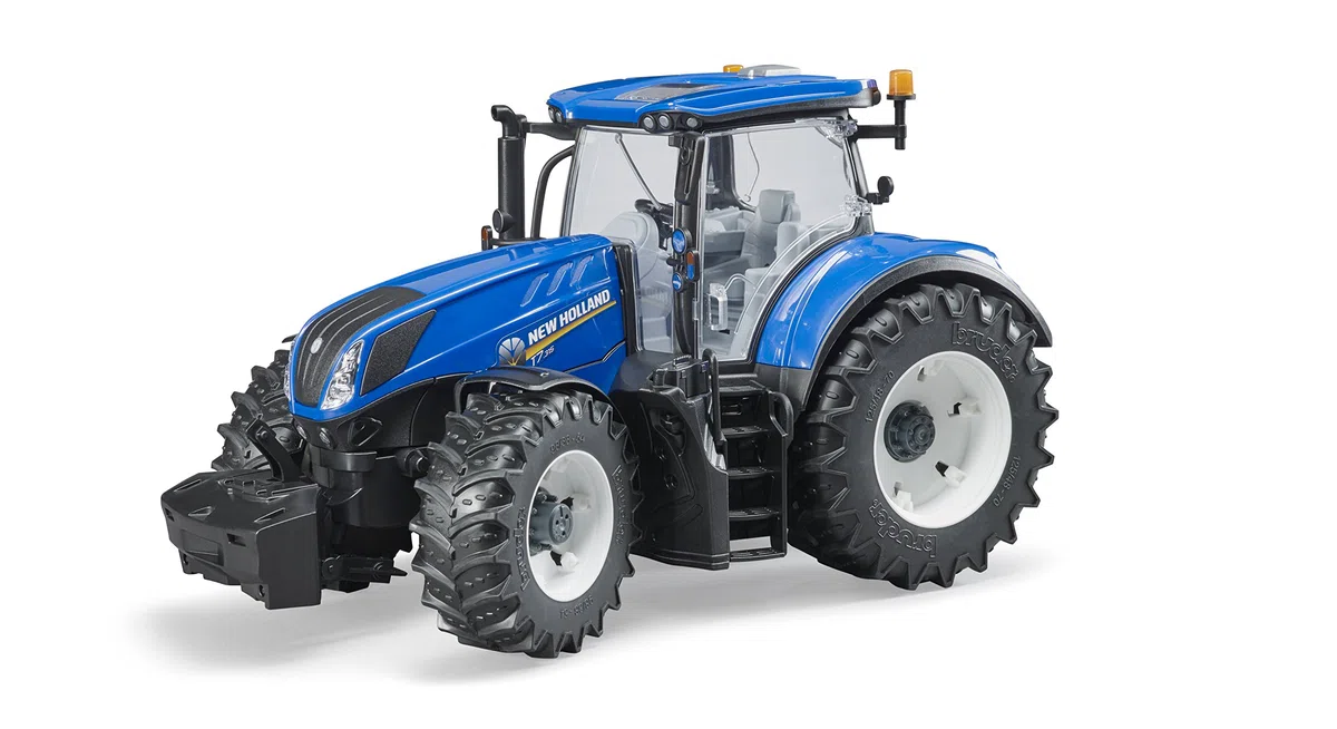 bruder 03120 - New Holland T7.315-1:16 Bauernhof Landwirtschaft Traktor Trecker Schlepper Bulldog bworld Spielzeug Fahrzeug