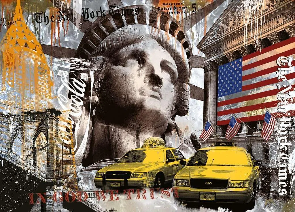Ravensburger Puzzle 17803 - Metropole New York City 9000 Teile