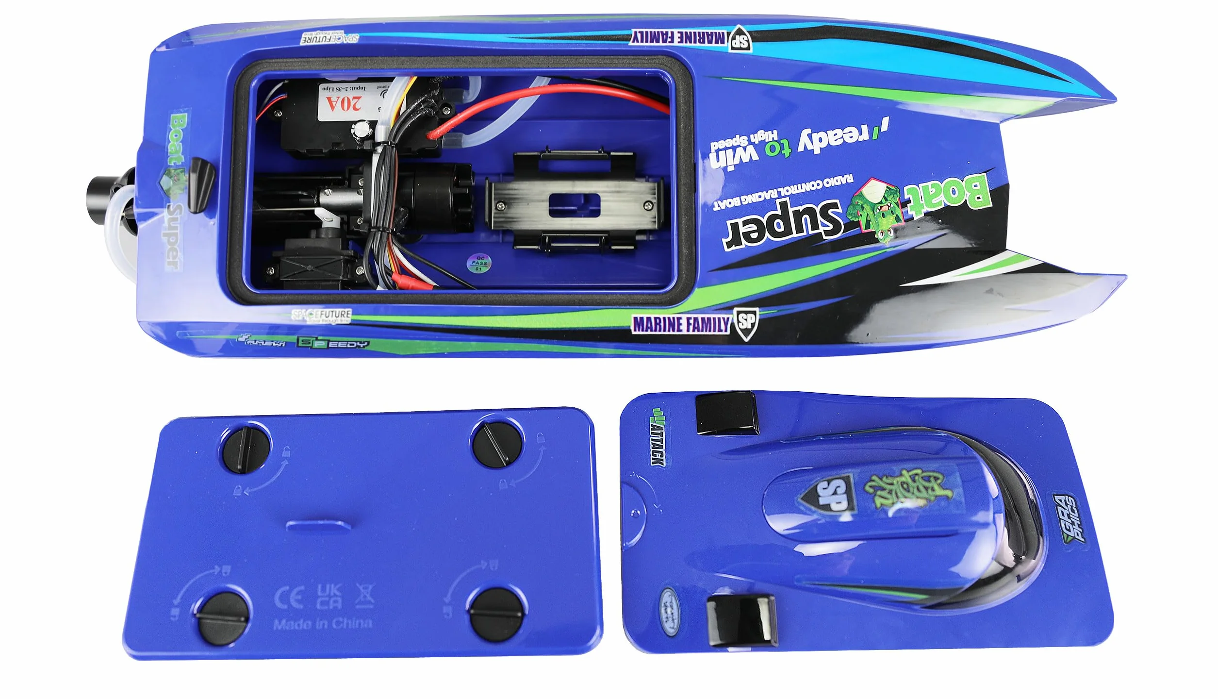 Blue Arrow Katamaran brushless Jetantrieb 30km/h 400mm RTR