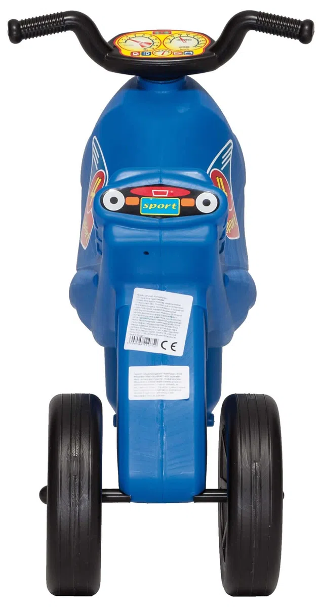 Rutscher Motorrad Fahrzeug 4 Maxi Kinder Laufrad Lauflernrad blau