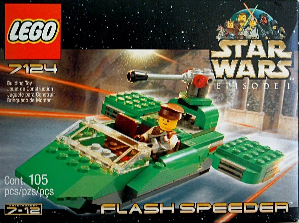 Lego Star Wars 7124 Flash Speeder Episode 1