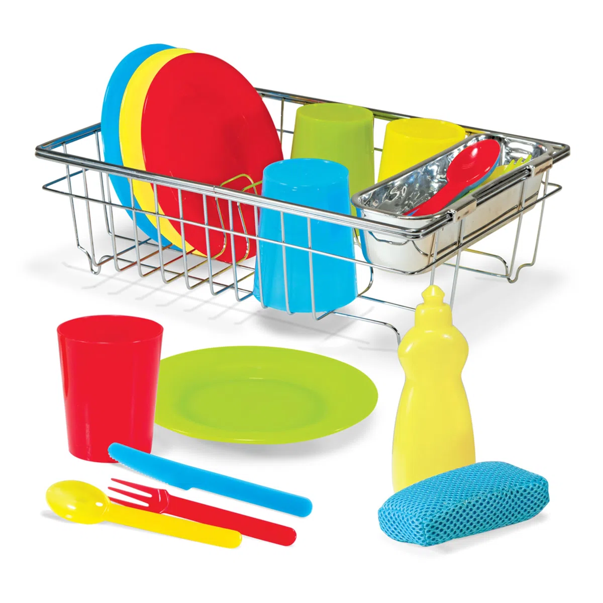 Melissa & Doug Geschirr-Abwasch-Set