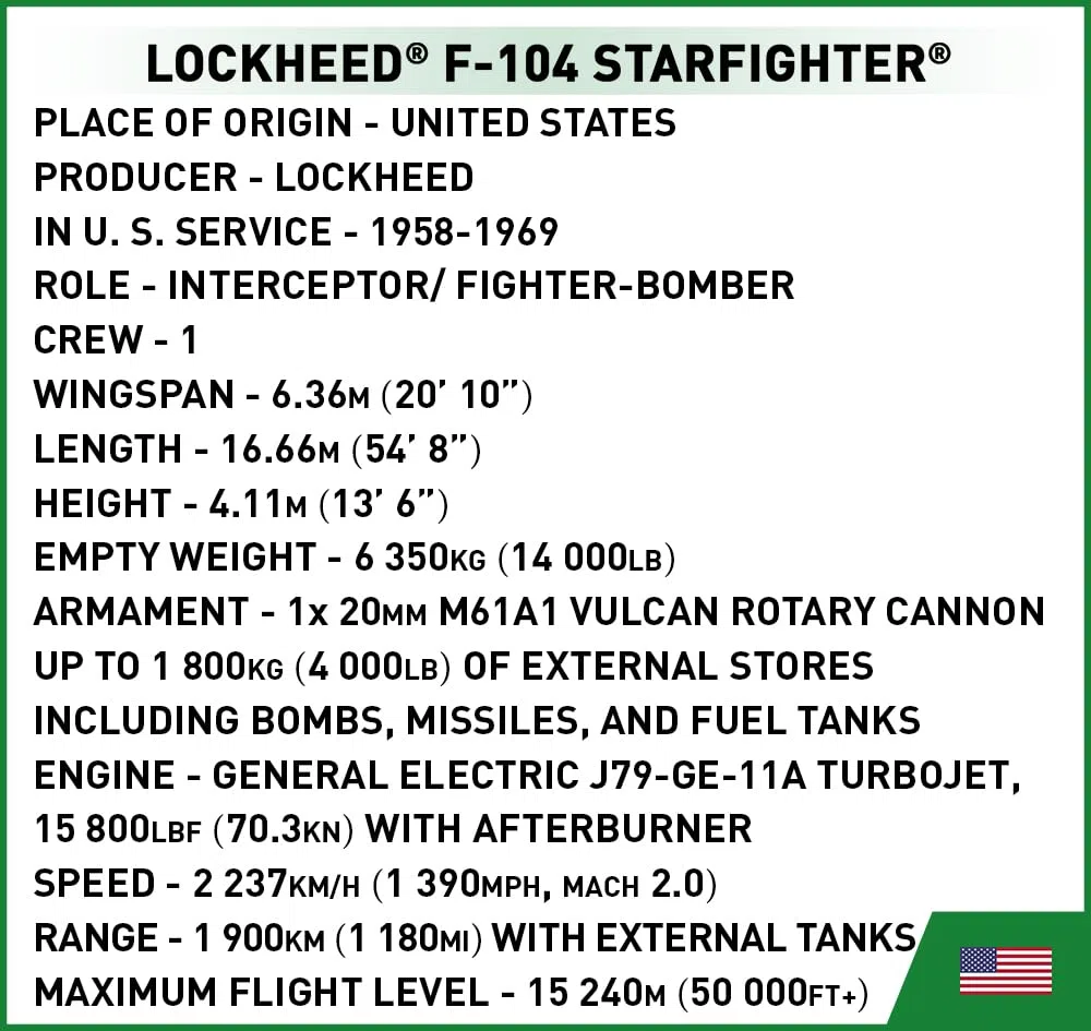 Lockheed F-104 Starfighter