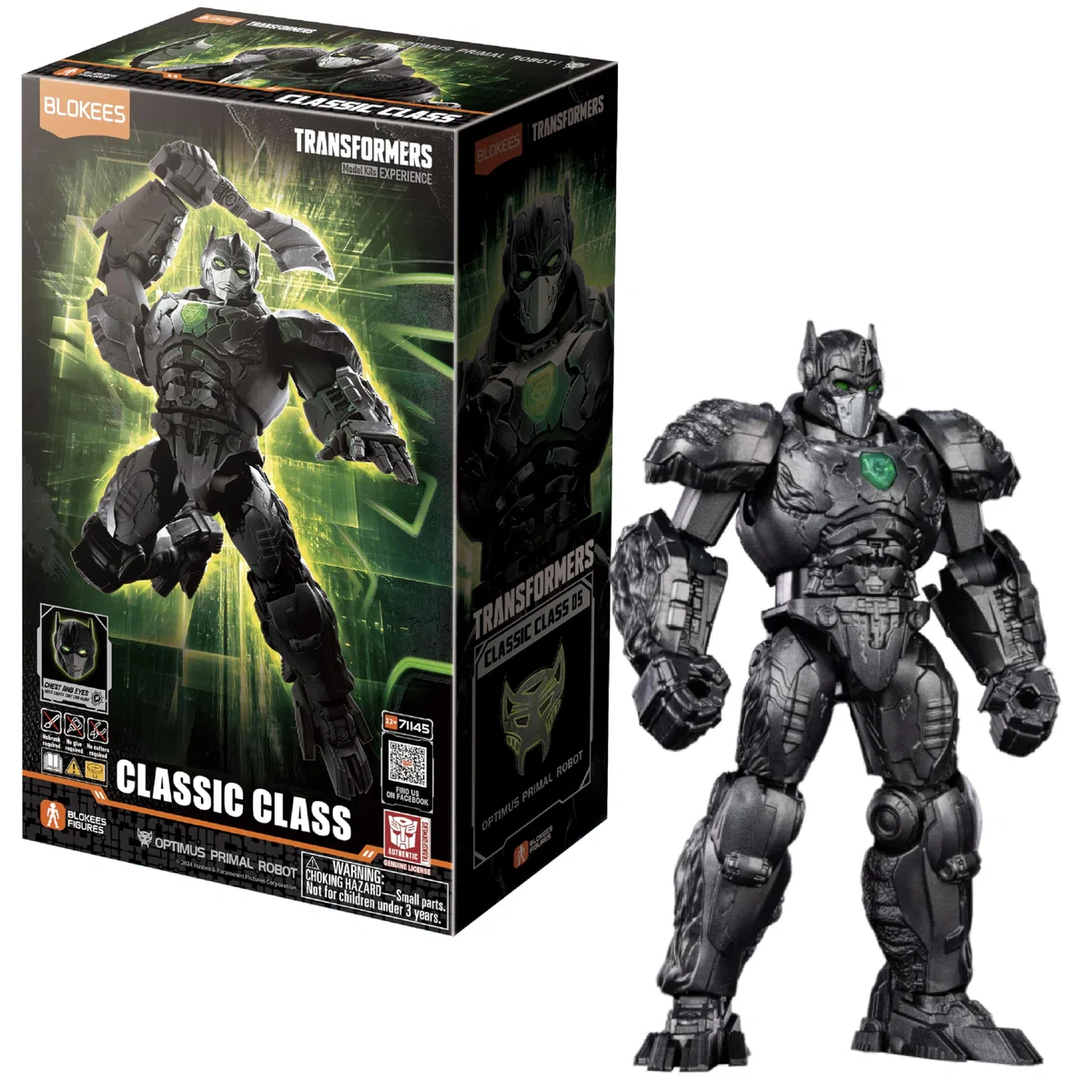 Blokees Transformers Classic Class: Rise of The Beasts 2023-05 Optimus Primal Robot 71145